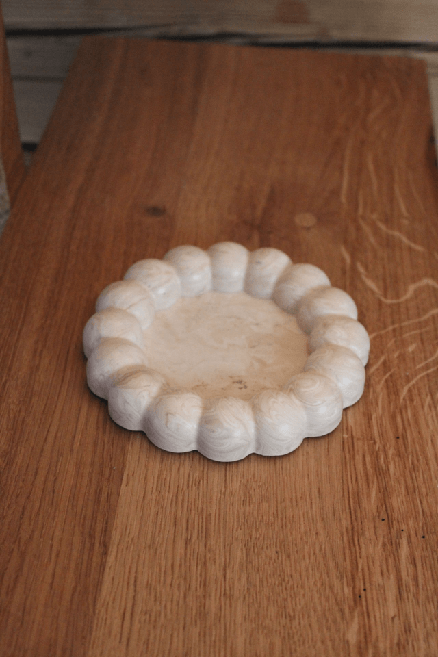 Vide poche bubble beige 