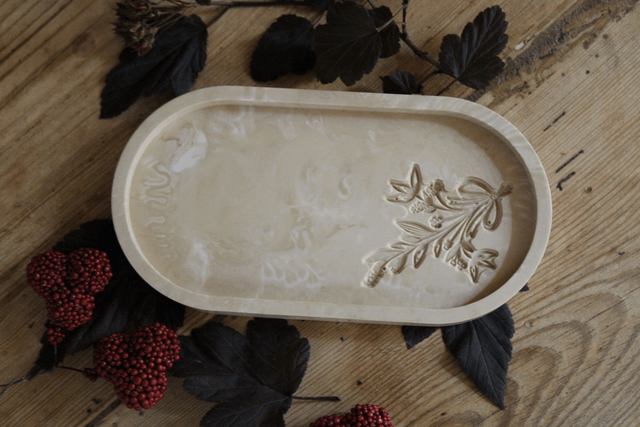 Vide Poche Automne Beige 