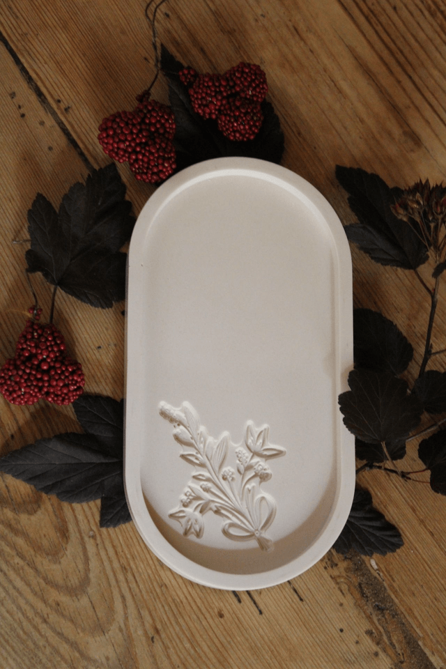 Vide Poche Automne Blanc