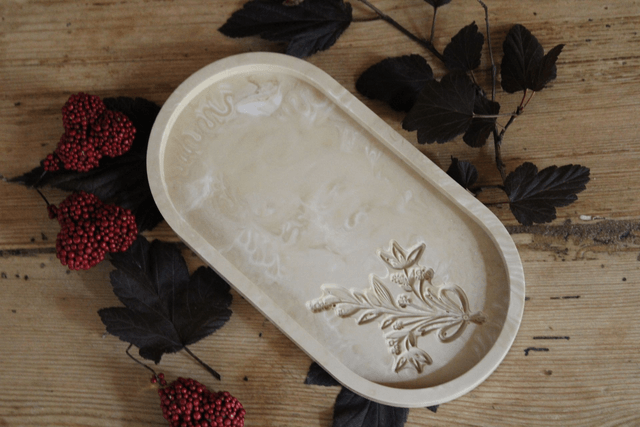 Vide Poche Automne Beige 