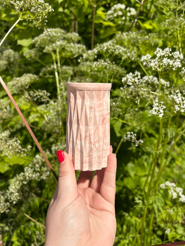 Vase marbré 