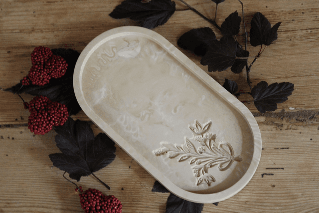 Vide Poche Automne Beige 